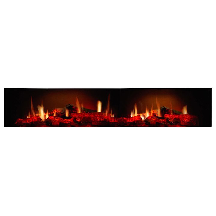 Dimplex Opti-V PGF20 Built-In Electric Fire - Black
