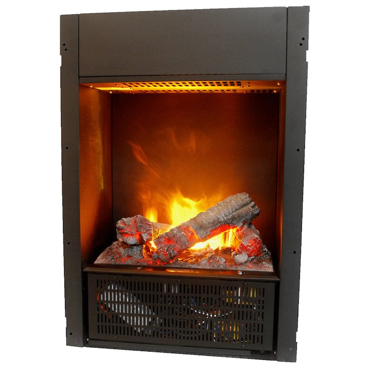 Dimplex Chassis 400 Optimyst Built-In Electric Fire - Frontal - Black