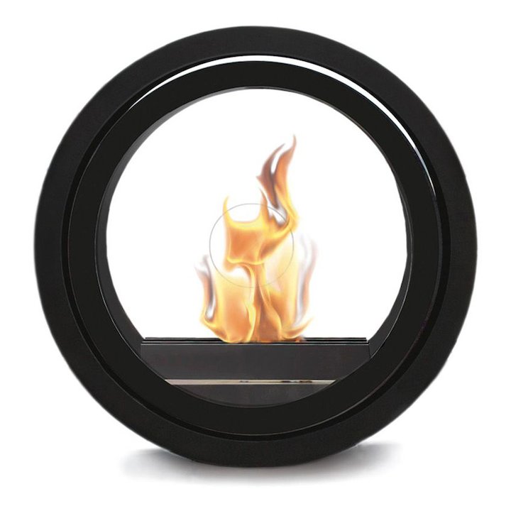 Conmoto Roll Bio-Ethanol Fire - Black