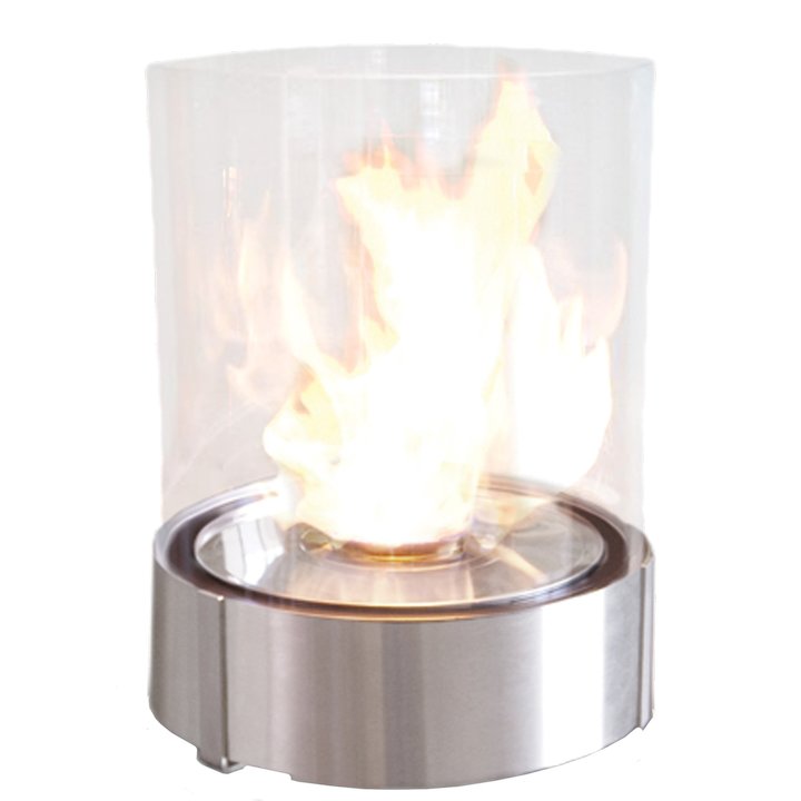 Planika Simple Commerce Outdoor Bio-Ethanol Fire - Stainless Steel