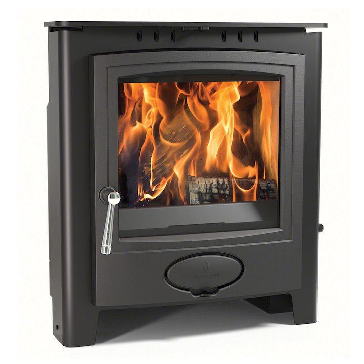 Arada Ecoburn Plus 7i Multifuel Inset Stove - Midnight Black