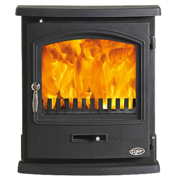 Gallery Tiger Multifuel Inset Stove - Black
