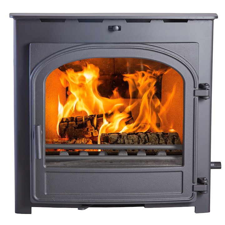 Hunter Telford 5 Multifuel Inset Stove - Black