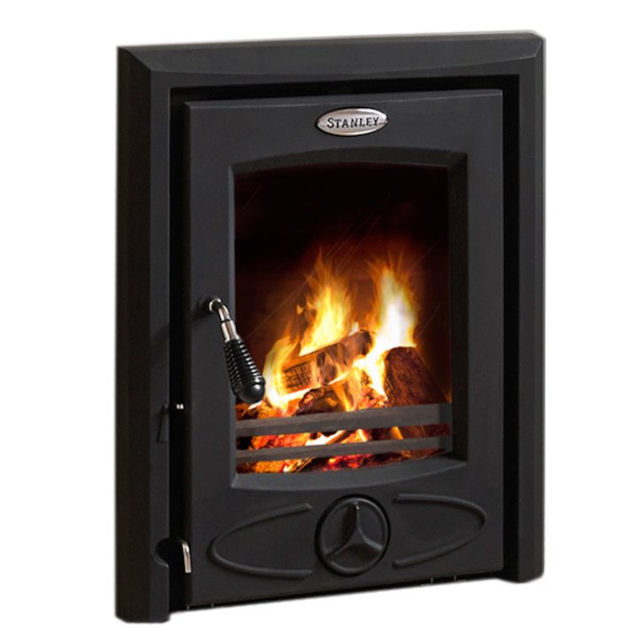 Stanley Cara Multifuel Inset Stove - Black