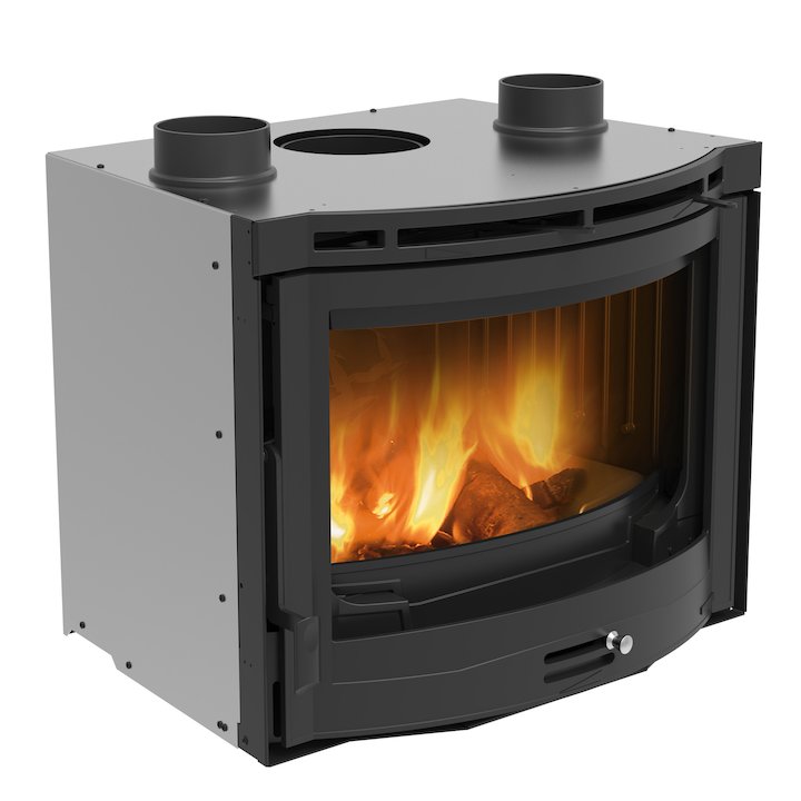 La Nordica Tondo 70 Wood Cassette Fire - Black