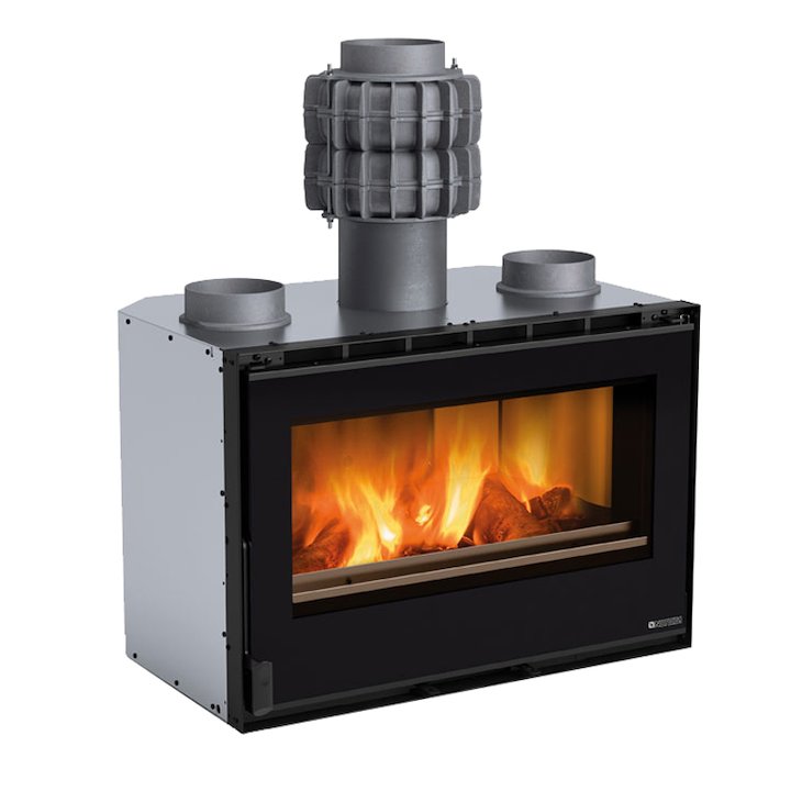 La Nordica Crystal 80 PRS Wood Cassette Fire - Black Glass