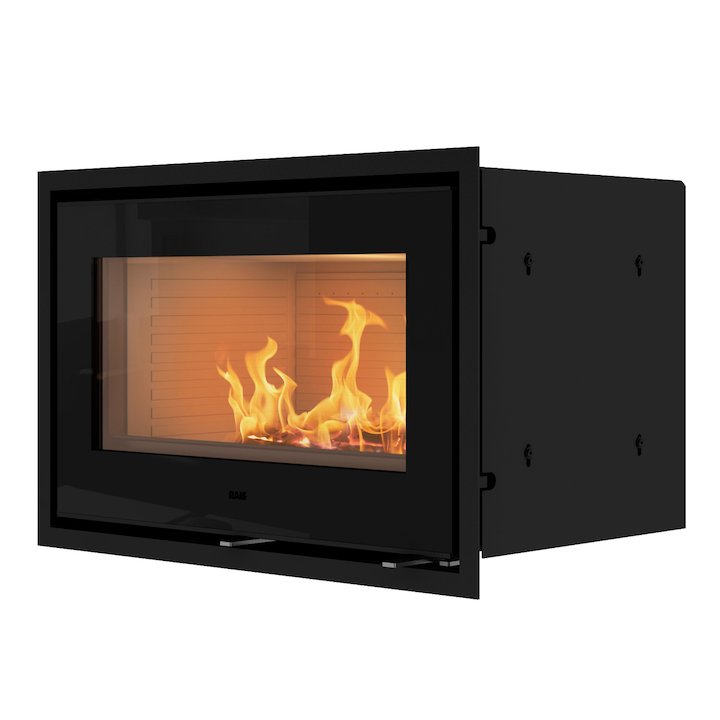 Rais 500/1 Wood Cassette Fire - Black Glass