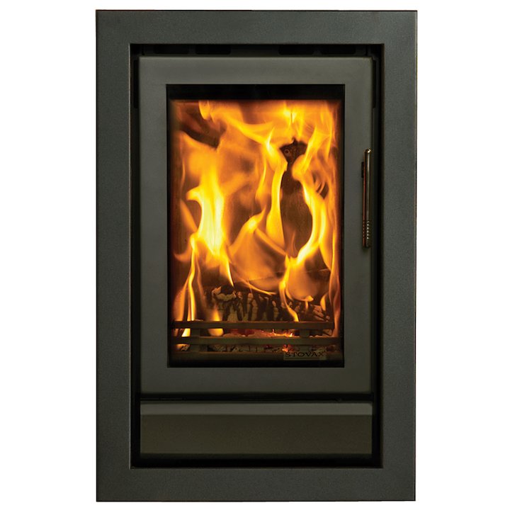 Riva 45 Multifuel Cassette Fire - Frontal