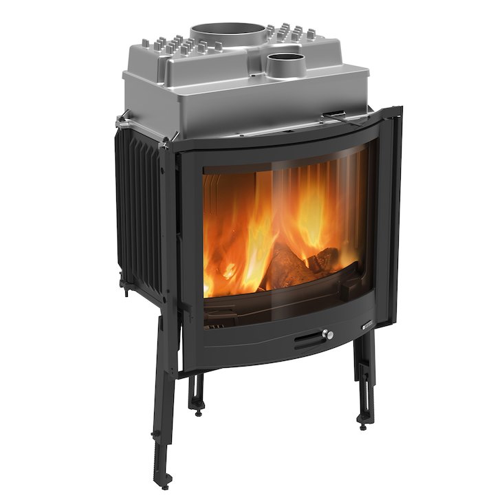 La Nordica Focolare Tondo 70 Built In Wood Fire Frontal Built