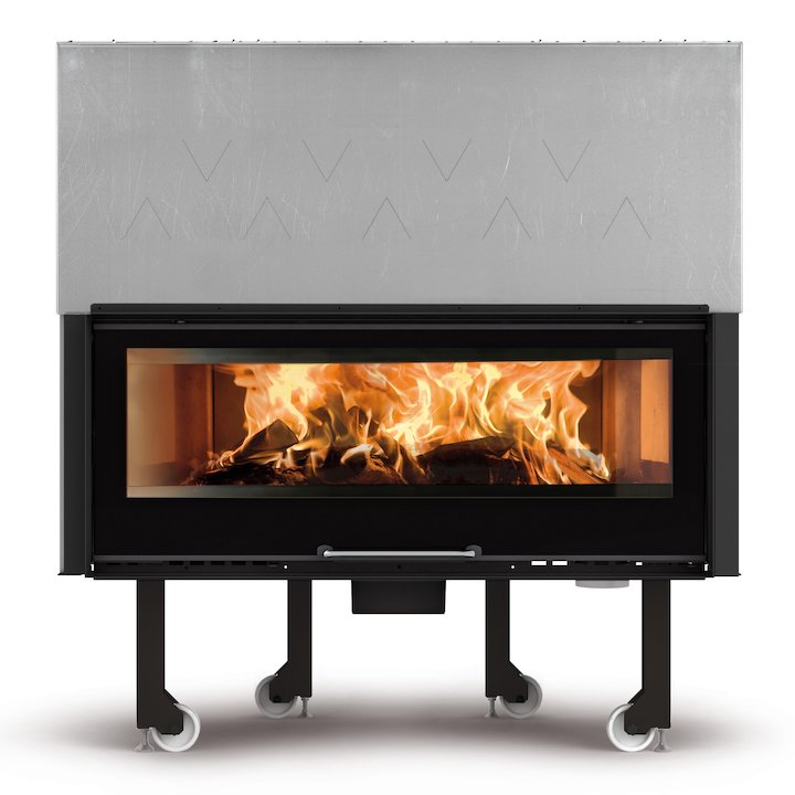 La Noridca Monoblocco Crystal 1300 Built In Wood Fire Frontal