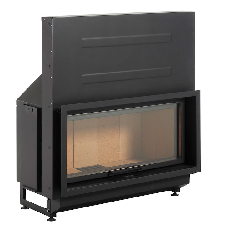 LL Calor 2060 Built-In Wood Fire - Black