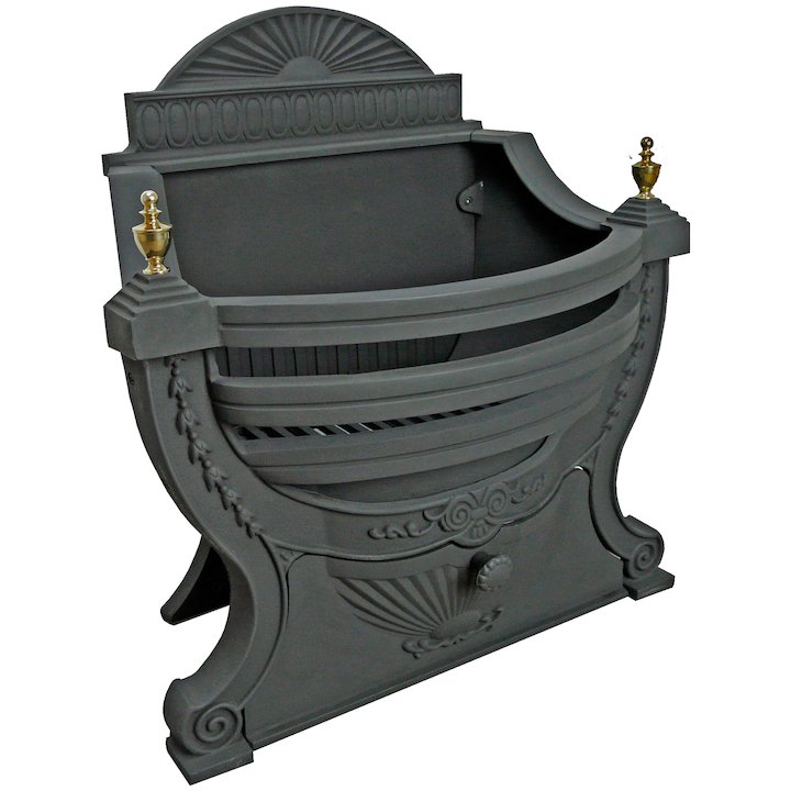 Manor Victorian Firebasket - Black