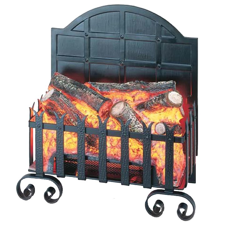 Burley Lydington Forge Electric Firebasket - Black