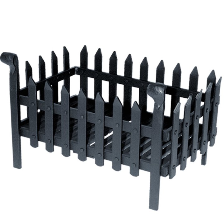 Calfire Portcullis Large Solid Fuel Firebasket - Black