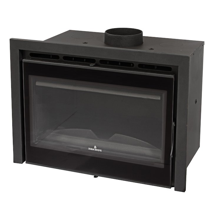 Bronpi Canada Wood Cassette Fire - Black Glass