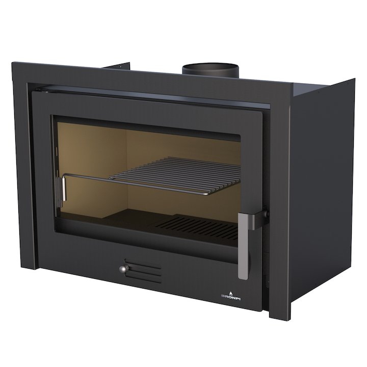 Bronpi Coliseo Wood Cassette Fire - Black