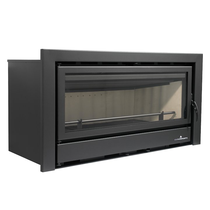 Bronpi Kenia 110 Wood Cassette Fire - Black