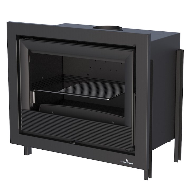 Bronpi Paris 70 Wood Cassette Fire - Black