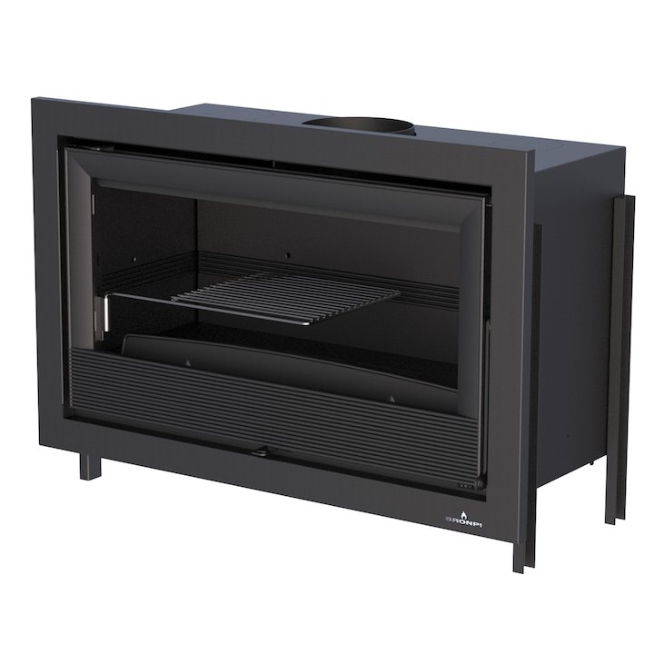 Bronpi Paris 90 Wood Cassette Fire - Black