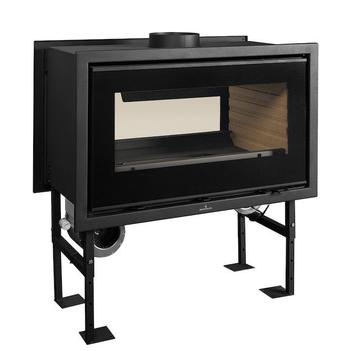Bronpi Panama-D Wood Cassette Fire - Tunnel - Black