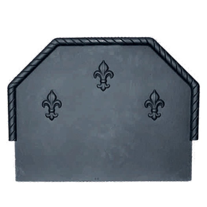 Calfire Fleur-de-lys Midi Slide-In Fire Back - Black