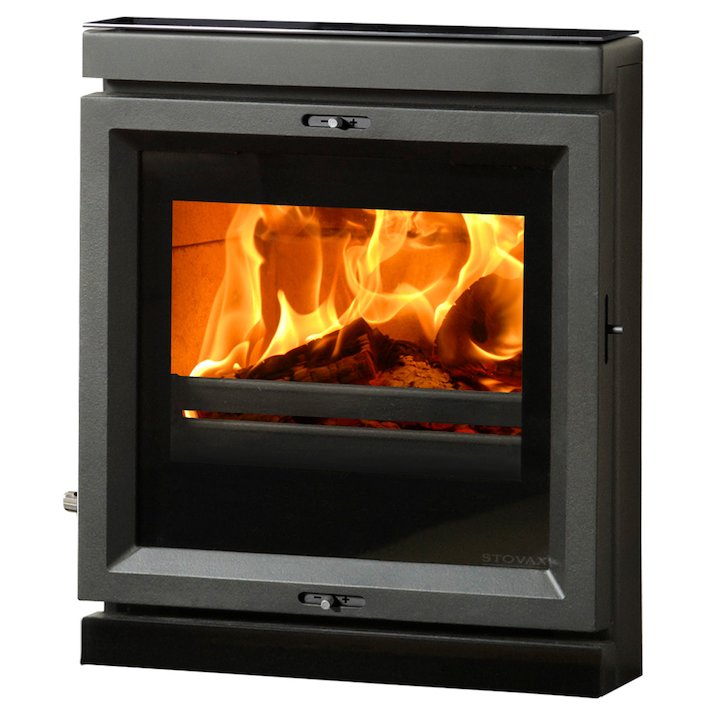 Stovax View 7 Multifuel Inset Stove - Black