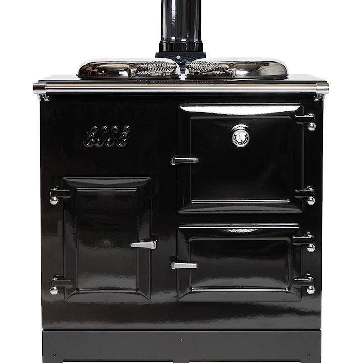 ESSE 905 WN Wood Burning Range Cooker - Enamel Black