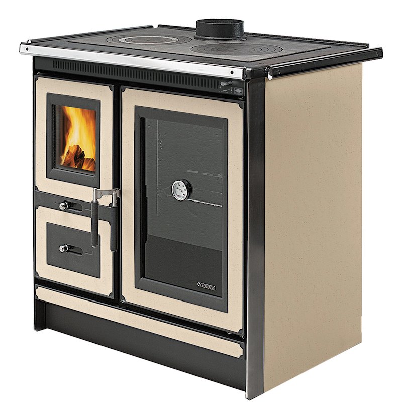 La Nordica Italy Wood Burning Range Cooker - Magnolia