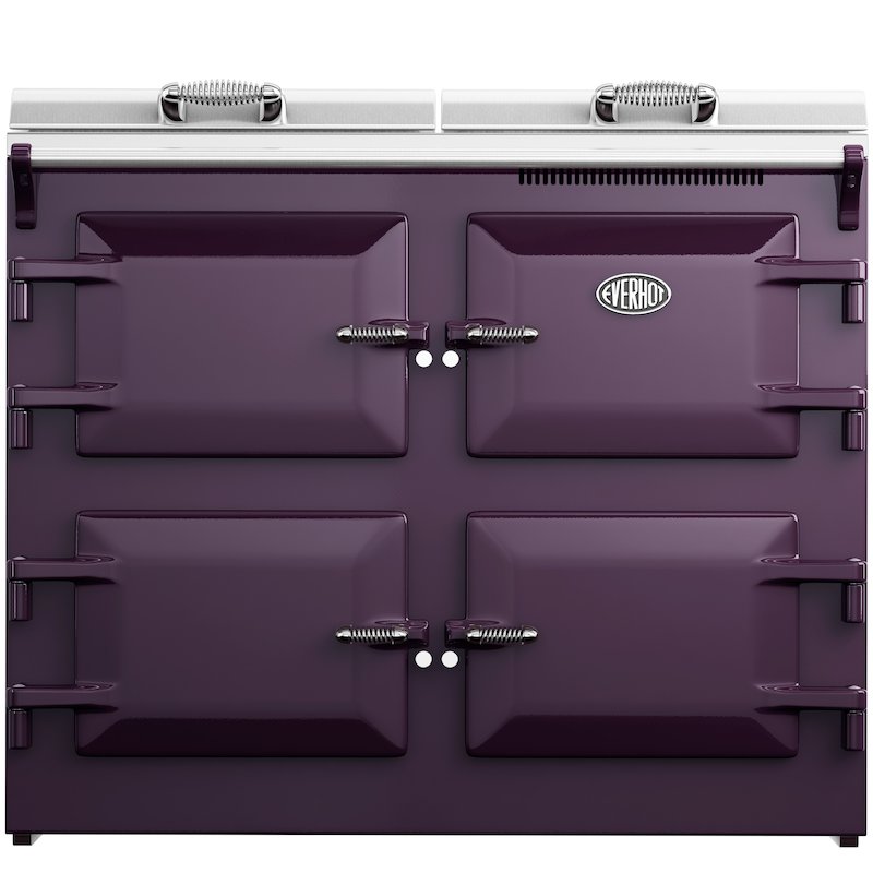 Everhot 110 Plus Electric Range Cooker - Enamel Aubergine