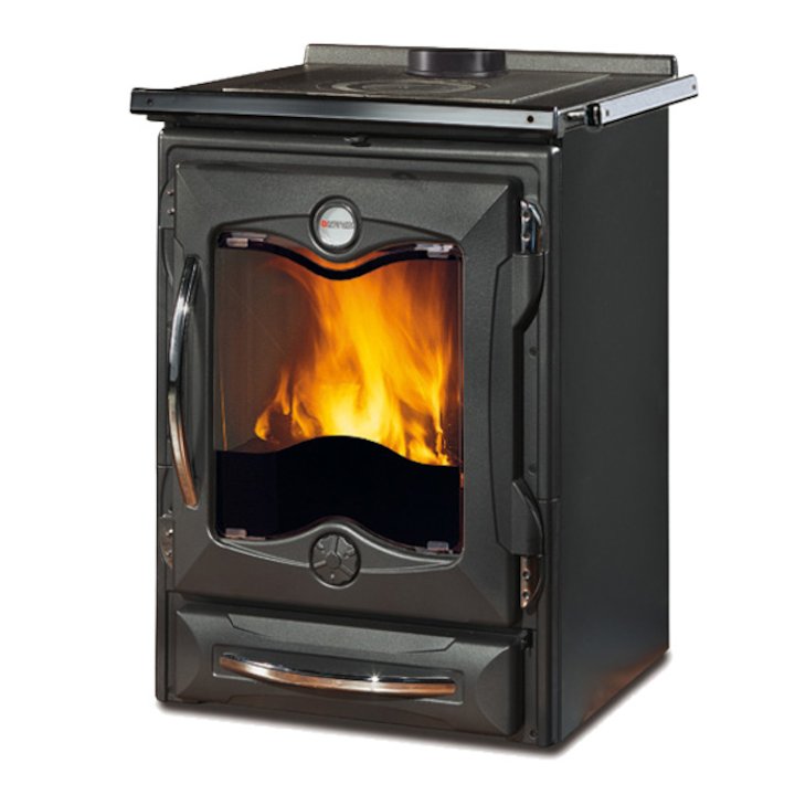La Nordica Thermo Cucinotta DSA Wood Burning Boiler Cooker - Anthracite