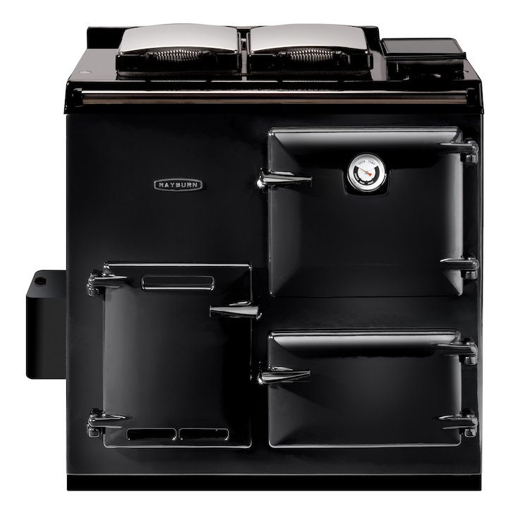 Rayburn Heatranger 308K Kerosene Oil Boiler Range Cooker - Enamel Black