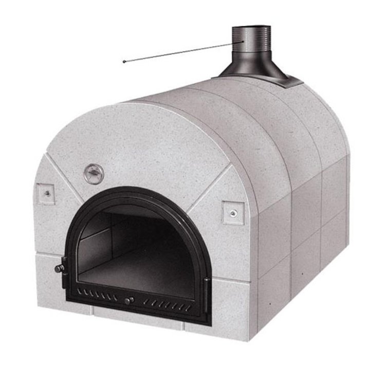 Piazzetta Chef 102 Outdoor Pizza Oven - White