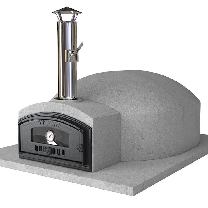 Vitcas Pompeii 100 Outdoor Stone Pizza Oven - Grey