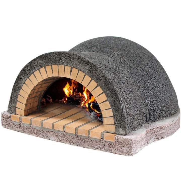 Vitcas Small Outdoor Brick Pizza Oven - Grey
