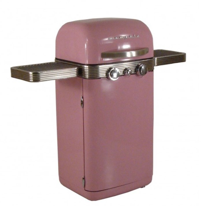 Sahara Memphis Retro Gas BBQ - Pink