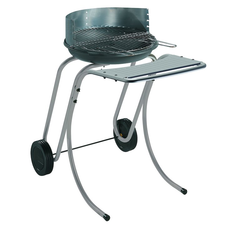 Invicta Douvres Cast-Iron Charcoal BBQ - Black