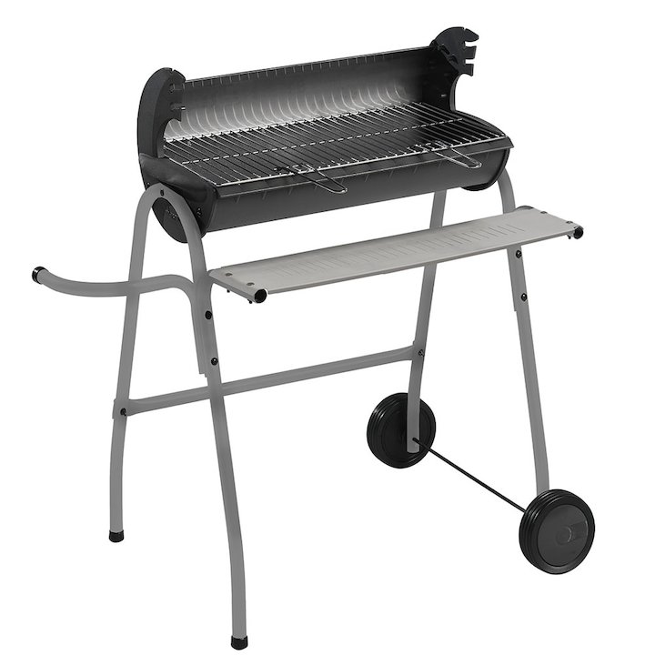 Invicta Managua Cast-Iron Charcoal BBQ - Black