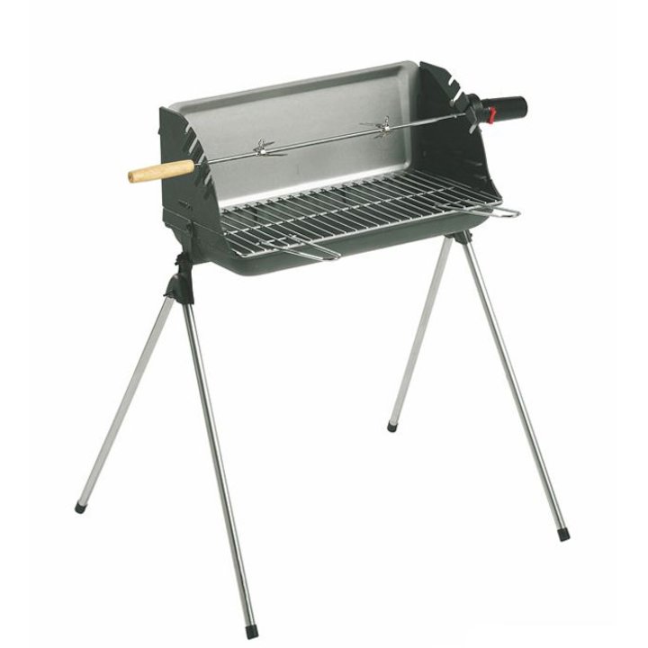 Invicta Nairobi Cast-Iron Charcoal BBQ - Grey