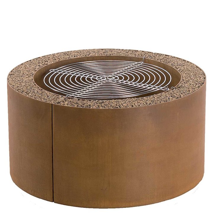 AK47 Mangiafuoco Outdoor Firepit - Corten Steel