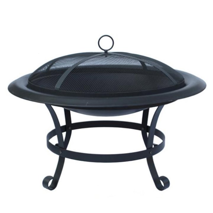 Gardeco Cassio Outdoor Firepit - Black