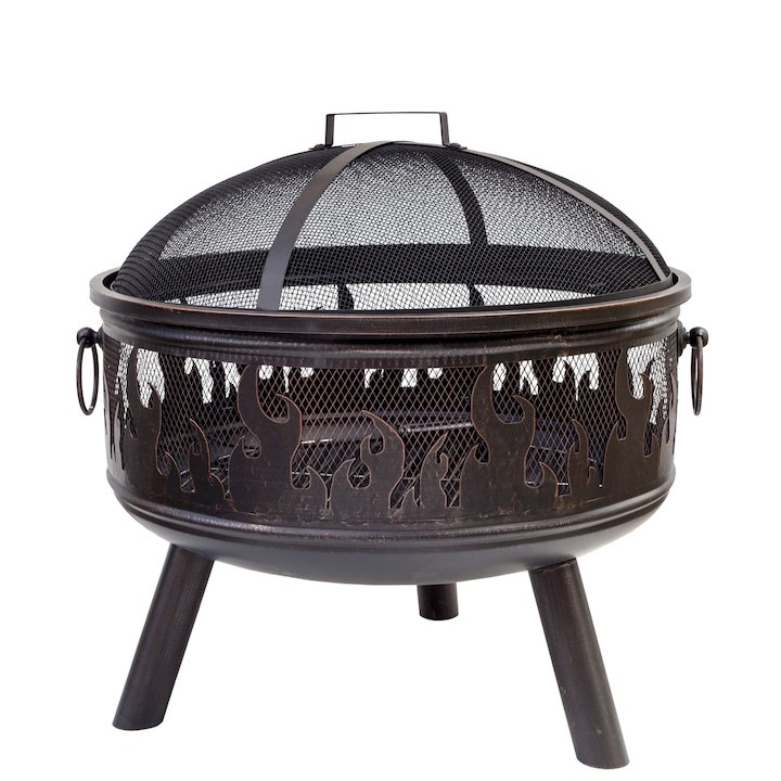 La Hacienda Wildfire Outdoor Firepit - Bronze