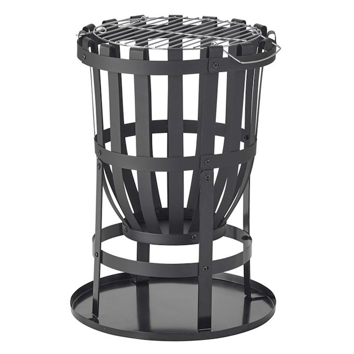 Gardeco Vulcan Garden Brazier - Black