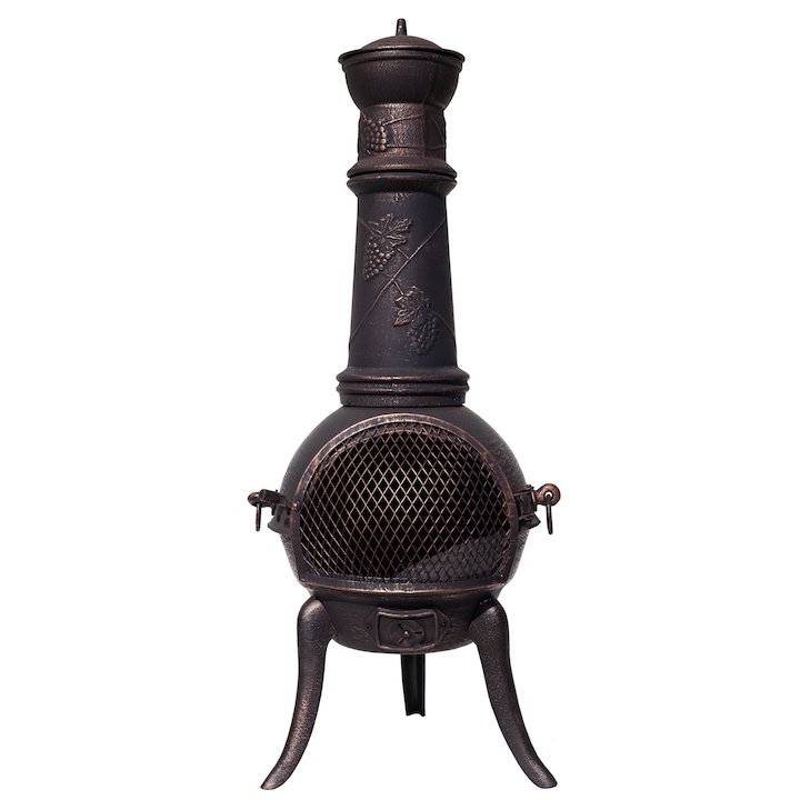 la hacienda cast iron chiminea uk