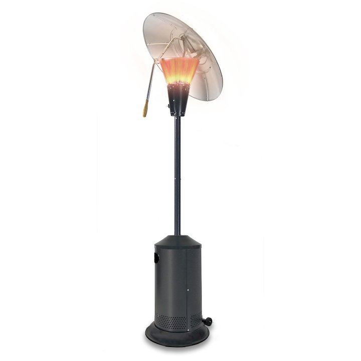 Sahara 13KW Heat Focus Gas Patio Heater - Charcoal