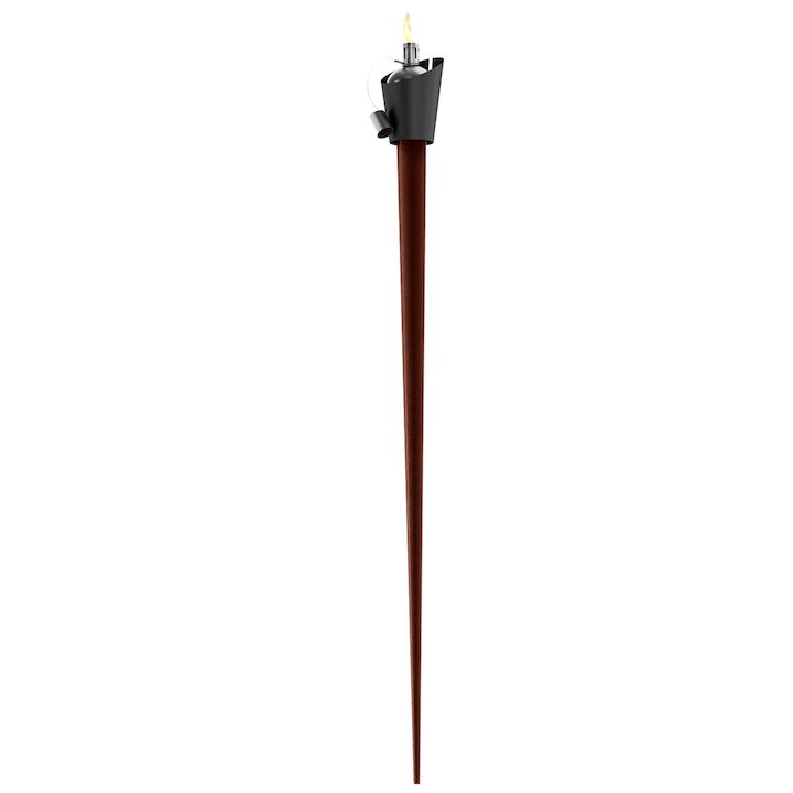 Rais Cone Outdoor Oil Torch Black Large - Black