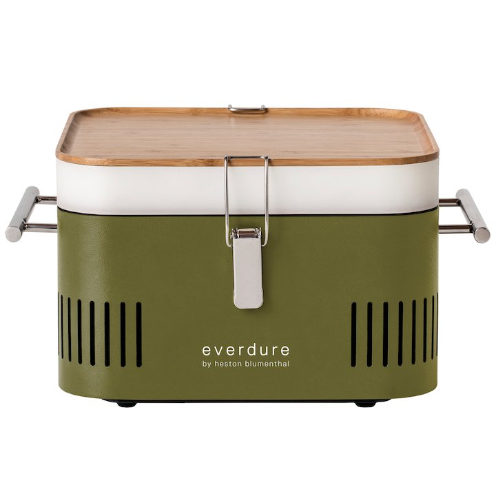 Everdure Cube Portable Charcoal BBQ - Khaki