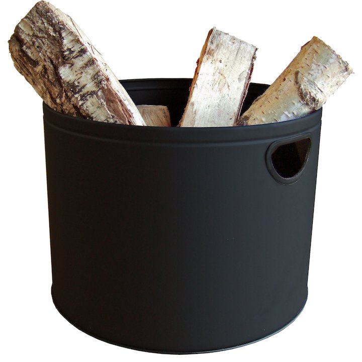 Aduro Firewood Log Tub - Black