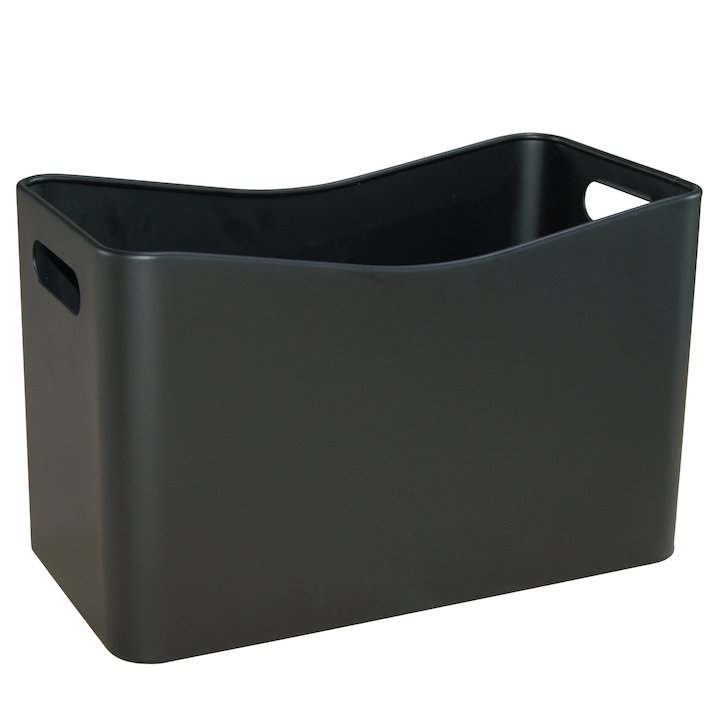 Aduro Proline Metal Briquette/Log Tub - Black