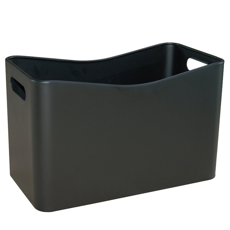 Aduro Proline Metal Briquette/Log Tub - Black