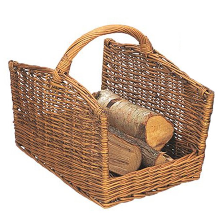 Manor Cutcombe Small Log Basket - Brown